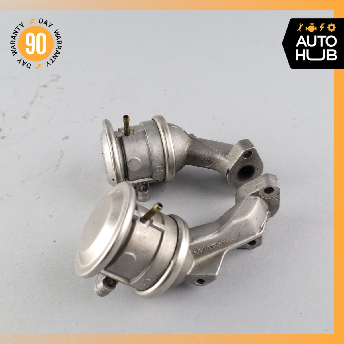 Porsche Cayenne 958 Hybrid Engine Smog Air Pump Check Valve Left & Right Set OEM - photo 2