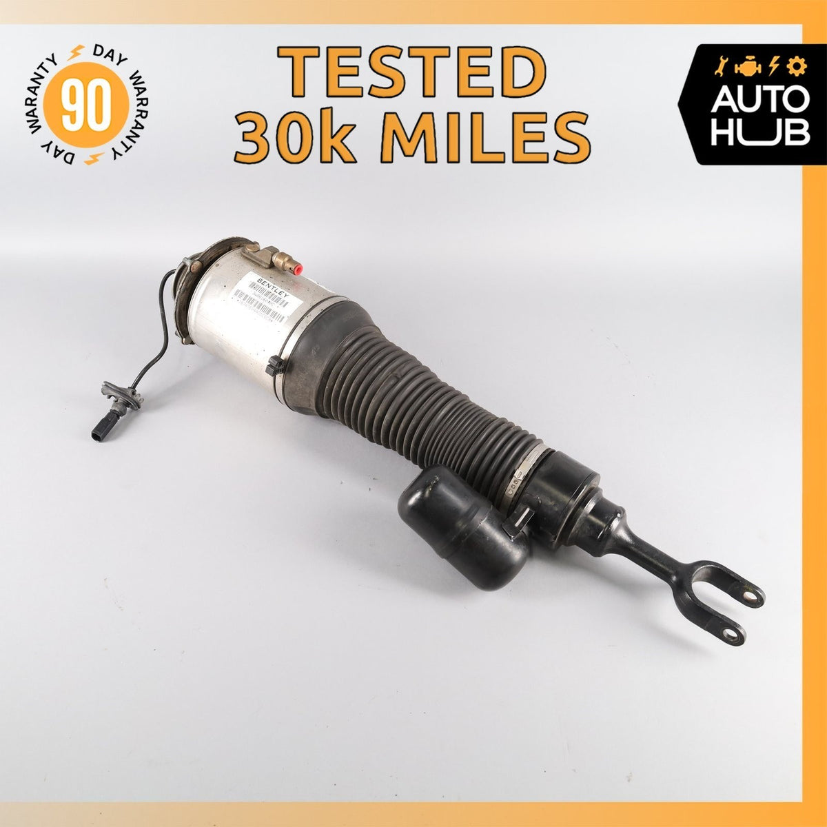 Bentley Continental GT GTC Front Right Air Ride Air Shock Strut 3W8616040C OEM - photo 1
