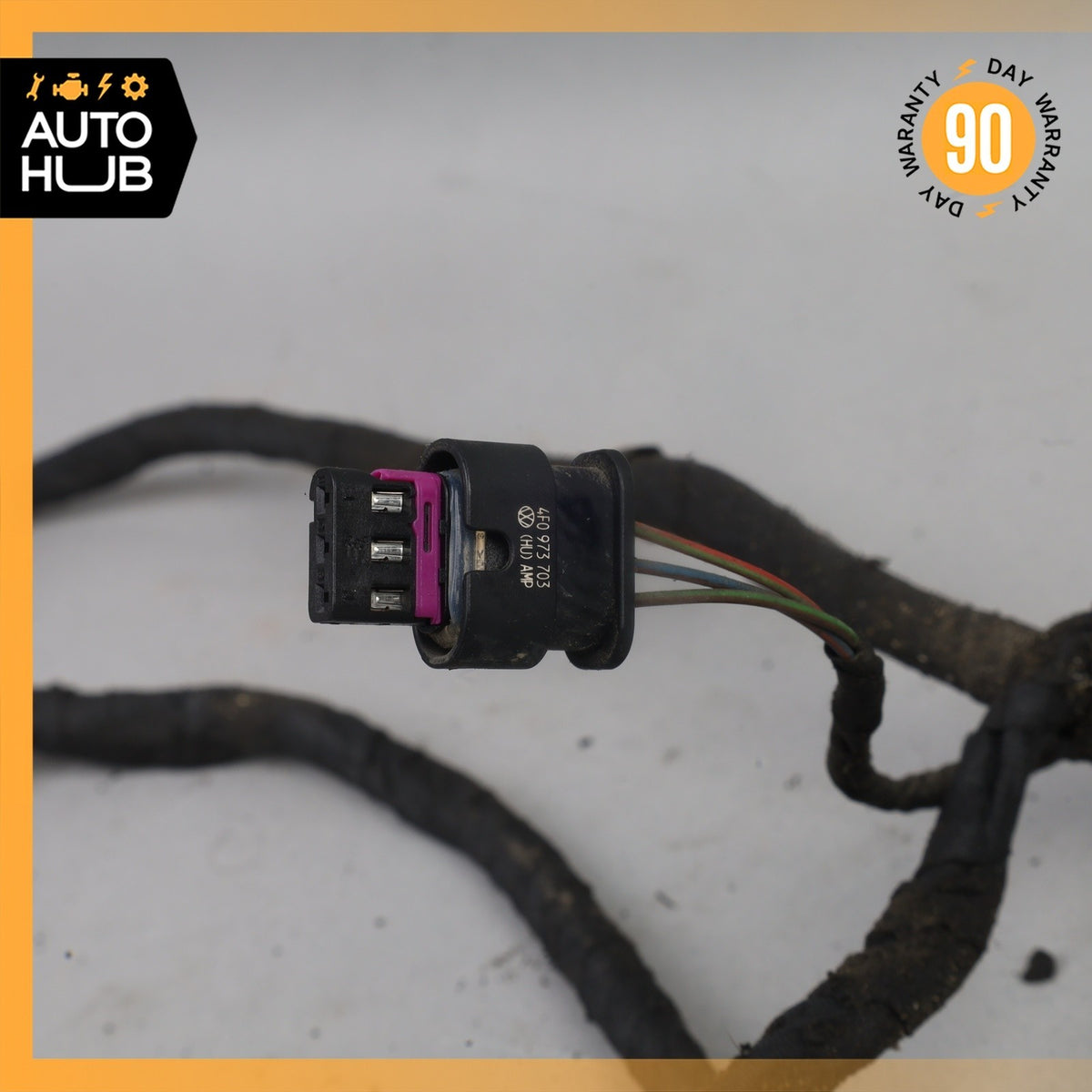 12-15 Audi 4G8 A7 S7 Rear Bumper Wire Harness w/ PDC Parking Sensors OEM - photo 10