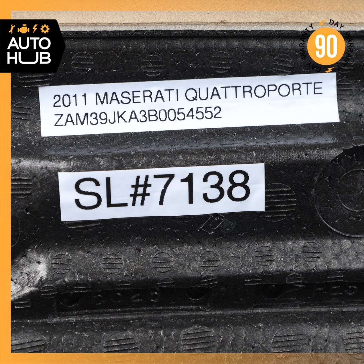 03-13 Maserati Quattroporte S Front Left Interior Trim Panel A Pillar Suede OEM - photo 12