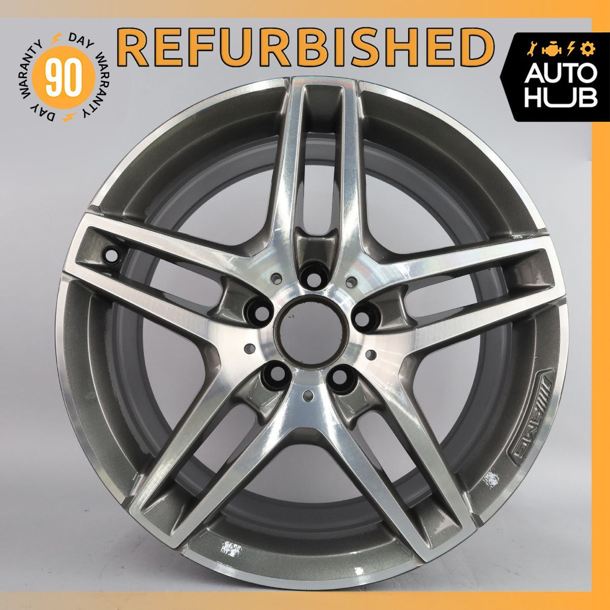 Mercedes W207 E550 E400 E350 AMG 8.5 x 18 18'' Wheel Rim 2124010300 OEM - photo 1