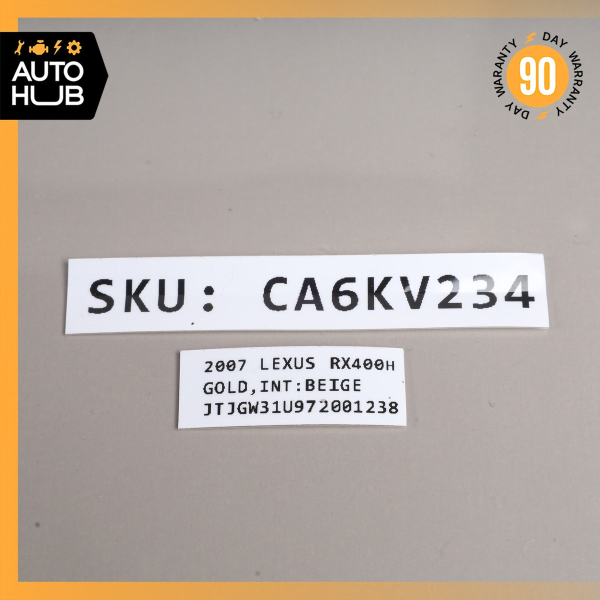 2007 Lexus XU30 RX400H Hybrid ECU Engine Control Module Unit OEM - photo 10