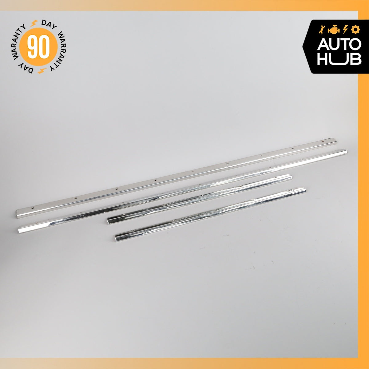 81-98 Rolls Royce Silver Spirit Spur Mulsanne Door Outer Step Sill Set OEM 22k - photo 2