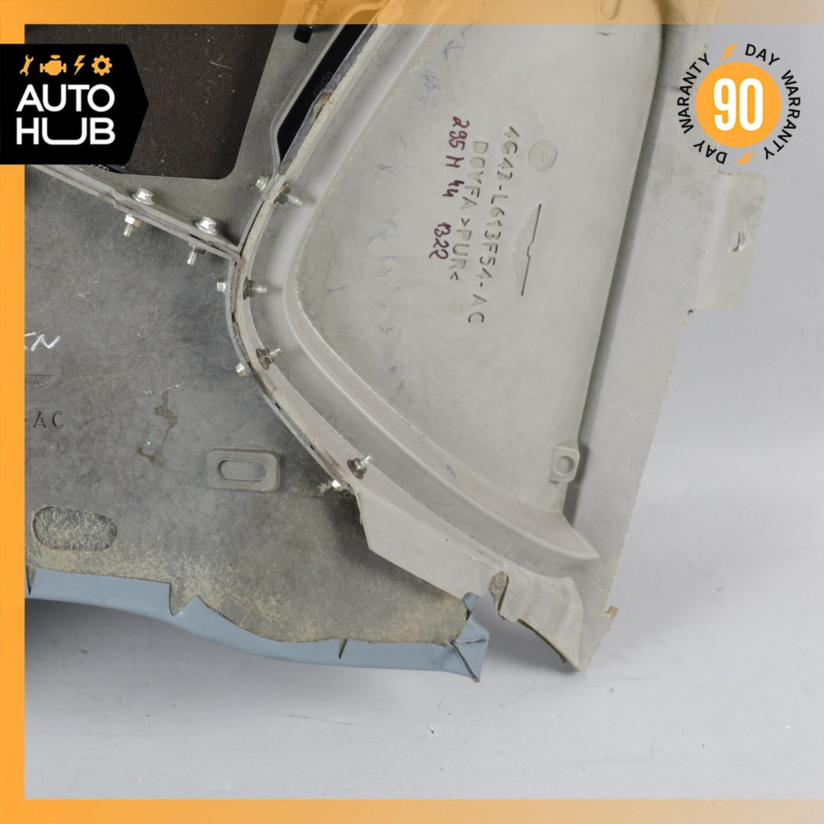 Aston Martin DB9 Volante Rear Left Side Interior Door Panel Blue OEM 34k - photo 17