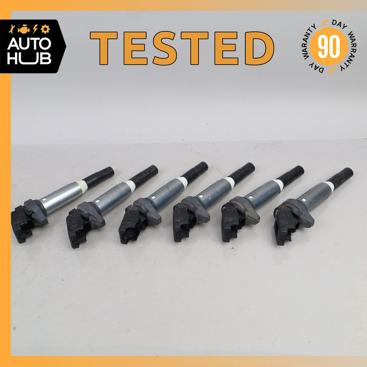 BMW F33 435i M235i Engine Motor Ignition Coil Set of 6 12138616153 OEM - photo 1