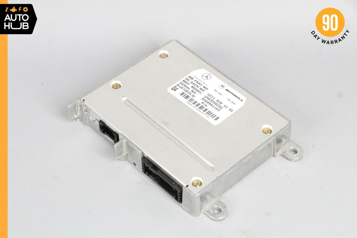03-11 Mercedes R230 SL500 E500 Motorola Bluetooth Communication Module OEM 60k - photo 1