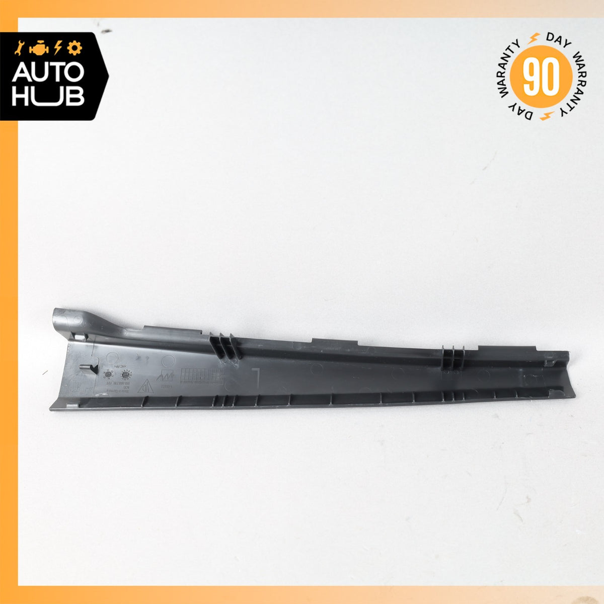 Porsche Macan 95B Front Left Center A-Pillar Cover Panel Trim Black OEM 88k - photo 6