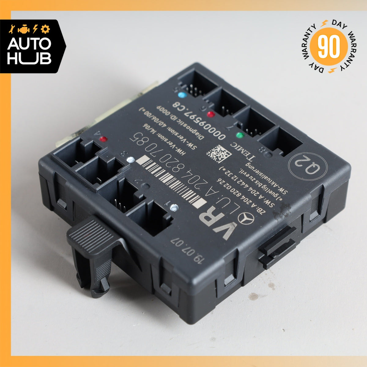 08-18 Mercedes W204 C300 C250 E400 Front Right Side Door Control Module OEM - photo 2