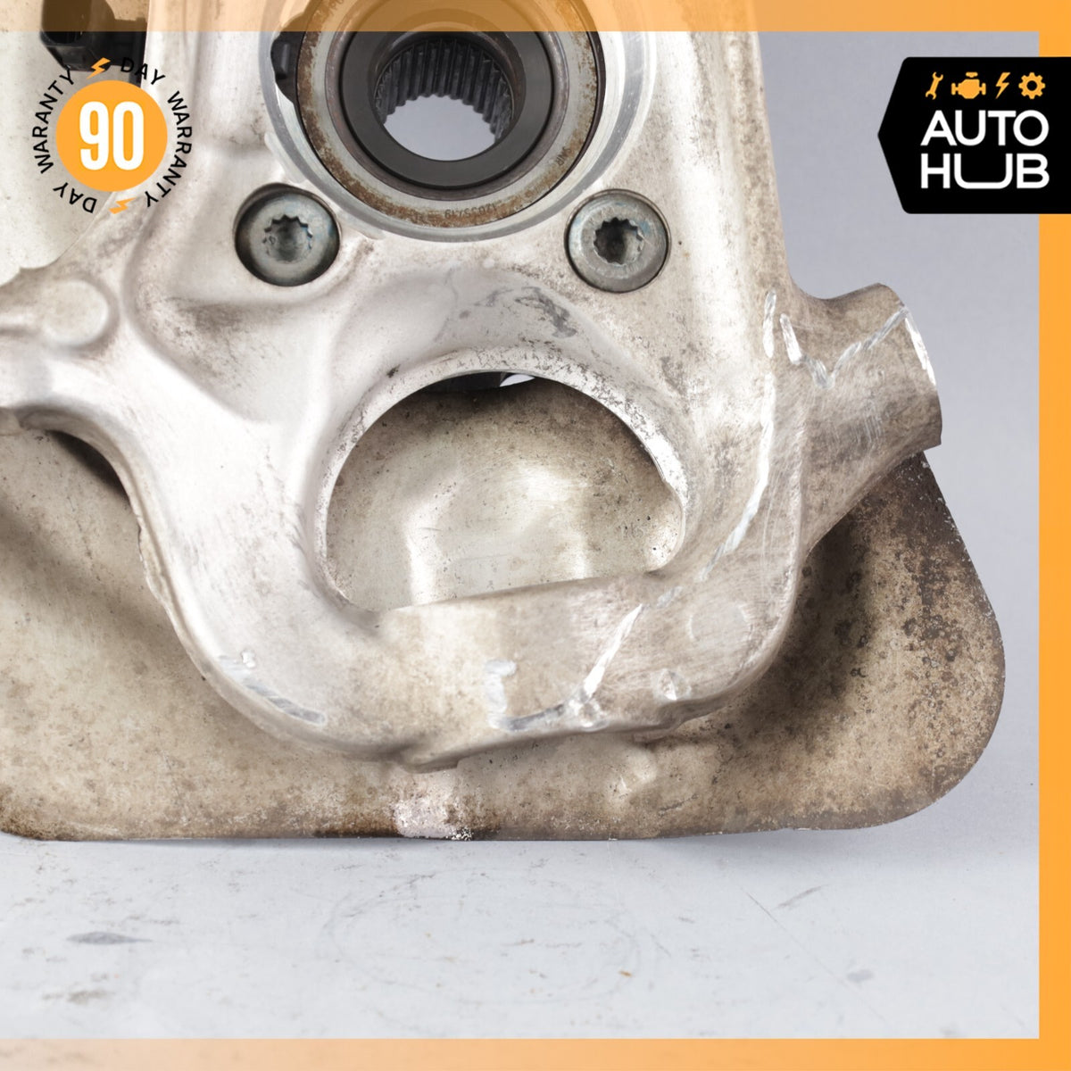 11-18 Porsche Cayenne 958 Hybrid S Front Left Driver Knuckle Spindle OEM - photo 13