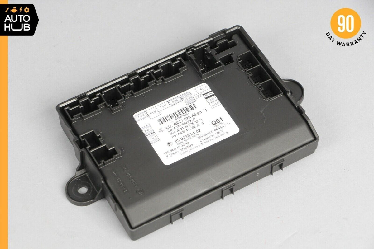 07-13 Mercedes W221 S550 S400 Rear Right or Left Side Door Control Module OEM - photo 1