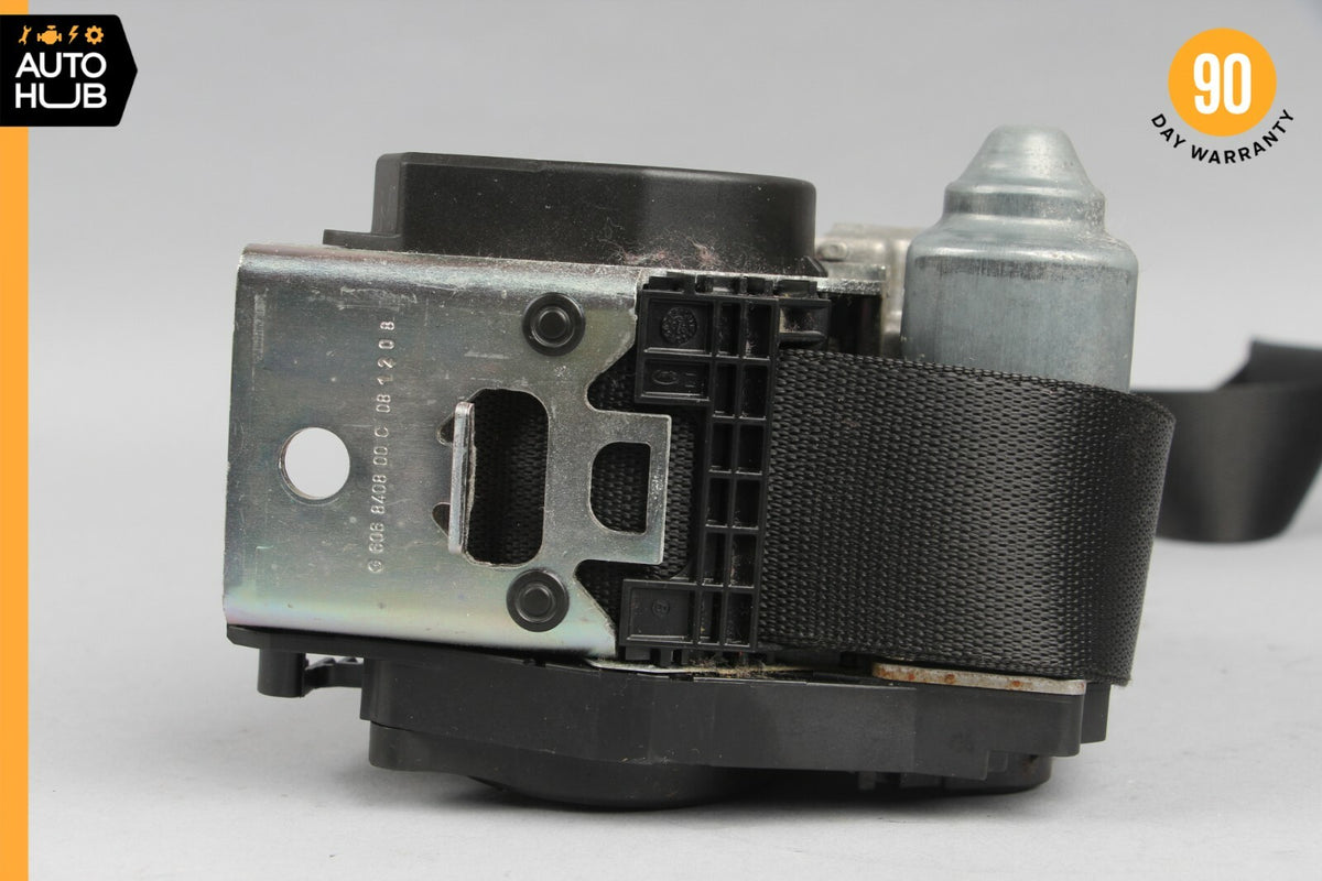 07-09 Mercedes W211 E350 E550 CLS550 Front Left Driver Side Seat Belt Black OEM - photo 7