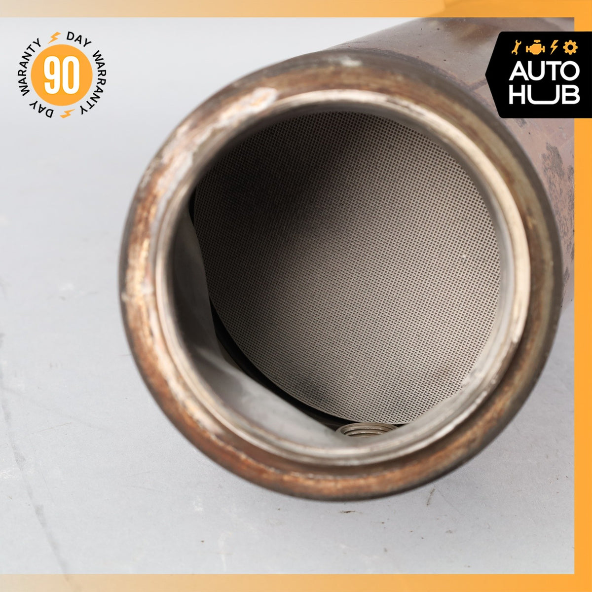 14-19 BMW F15 X5 X6 35i 535i 640i N55 3.0L Exhaust Downpipe 8603905 OEM 86k - photo 3