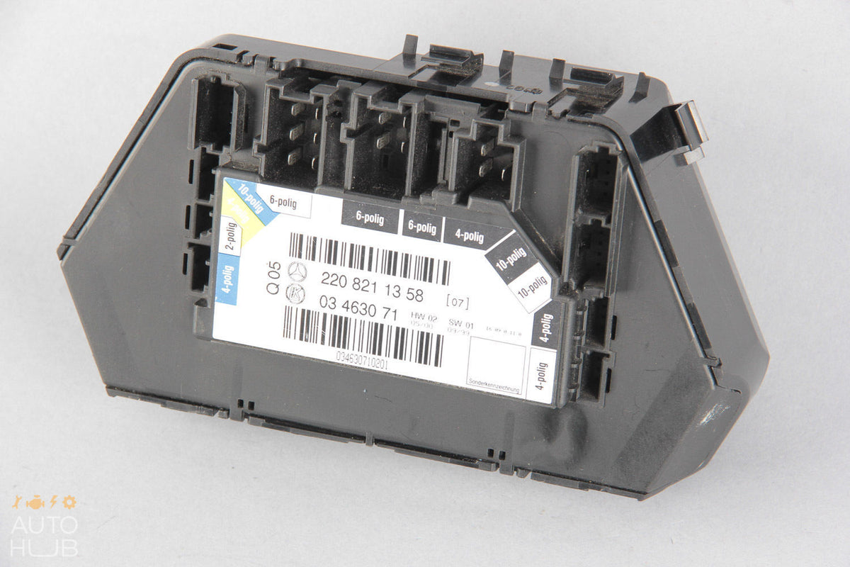 00-06 Mercedes W220 S500 S600 AMG Rear Left Seat Control Switch 2208211358 OEM - photo 8