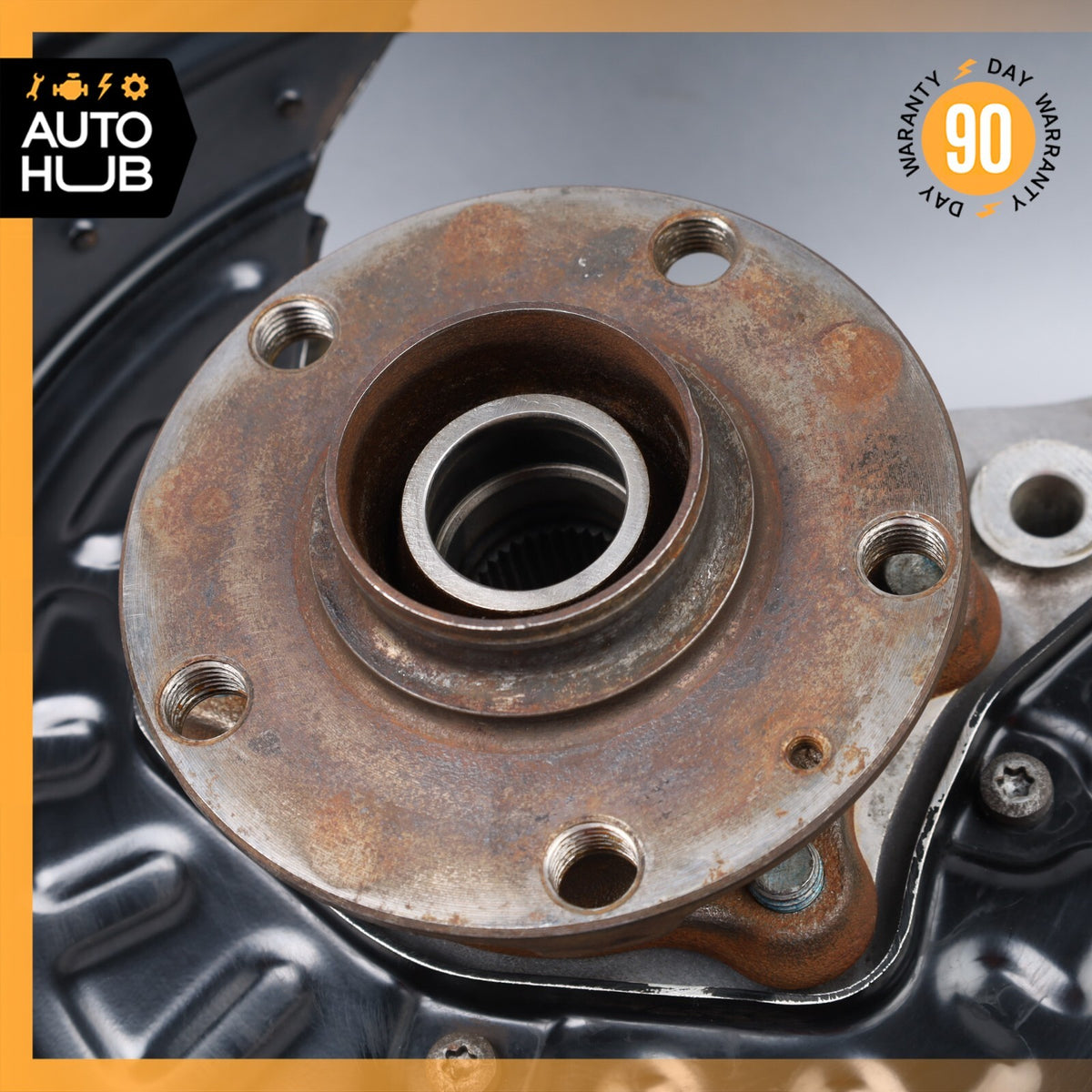 03-13 Bentley Continental GT Rear Left Driver Side Spindle Knuckle Hub OEM 36k - photo 5