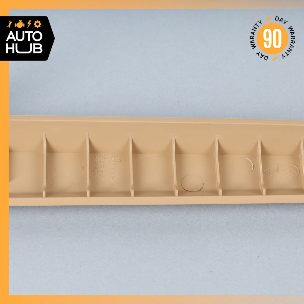 Porsche Cayenne 958 Front Left Side Center A Pillar Trim Panel Beige OEM - photo 9