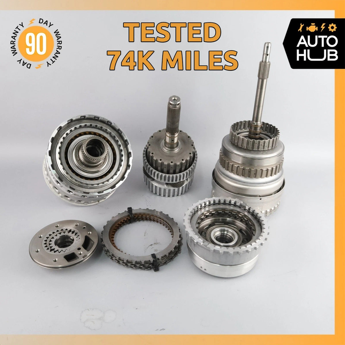 14-16 Mercedes W217 S550 7G Transmission Planetary Gear Clutch & Pump OEM 74k - photo 1