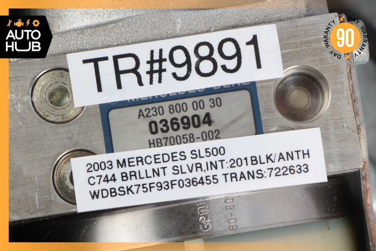 03-08 Mercedes R230 SL500 SL550 Convertible Top Hydraulic Pump Motor OEM - photo 12