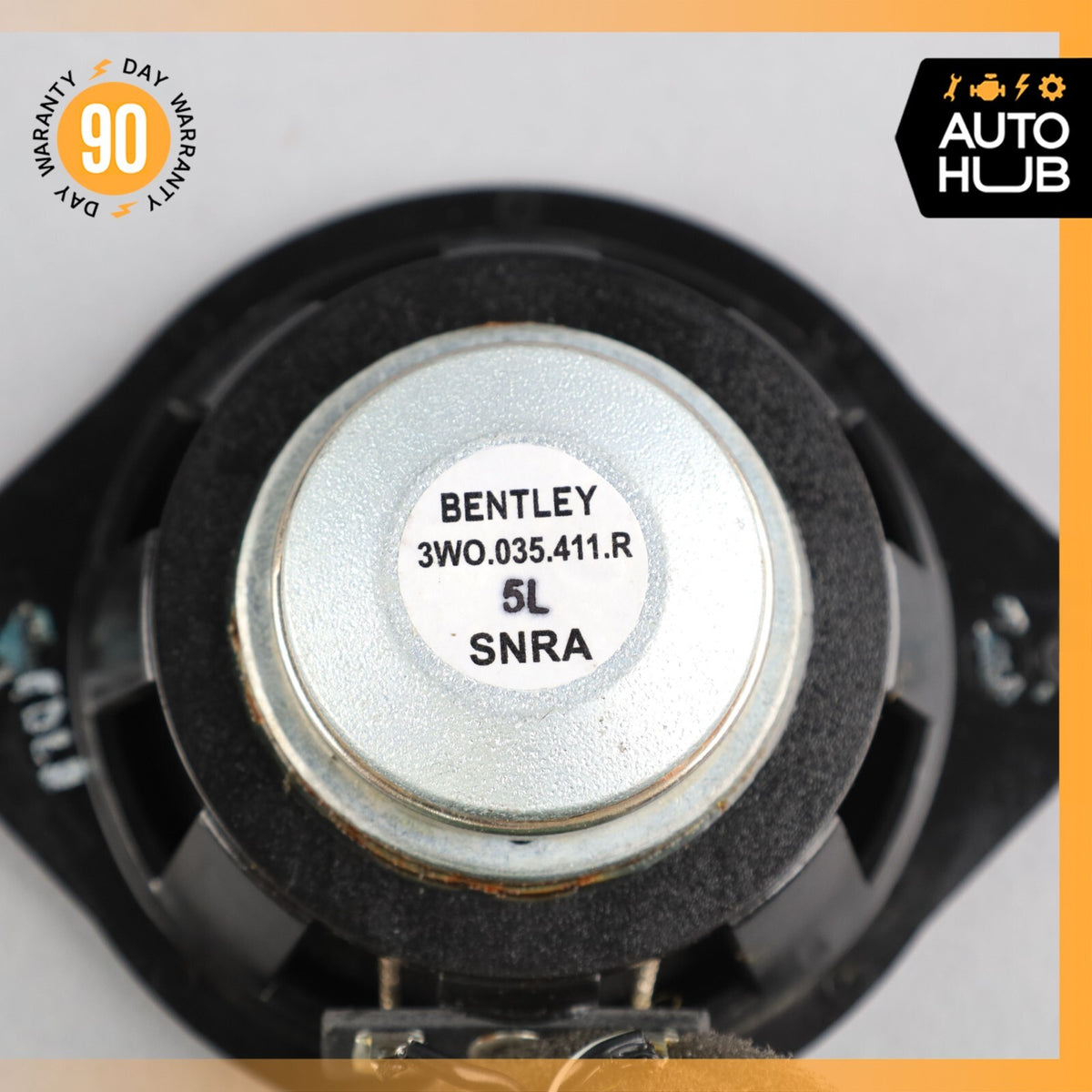 2006 Bentley Continental Flying Spur Rear Side Mid Range Sound Speaker OEM 53k - photo 17