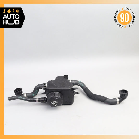 10-14 BMW E70 X5 X6 N63 Engine Coolant Reservoir Intercooler Expansion Tank OEM - photo 1