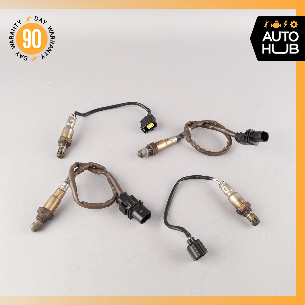 Mercedes W212 E350 CLS550 Oxygen O2 Sensor Lambda Set of 4 OEM 84k - photo 2
