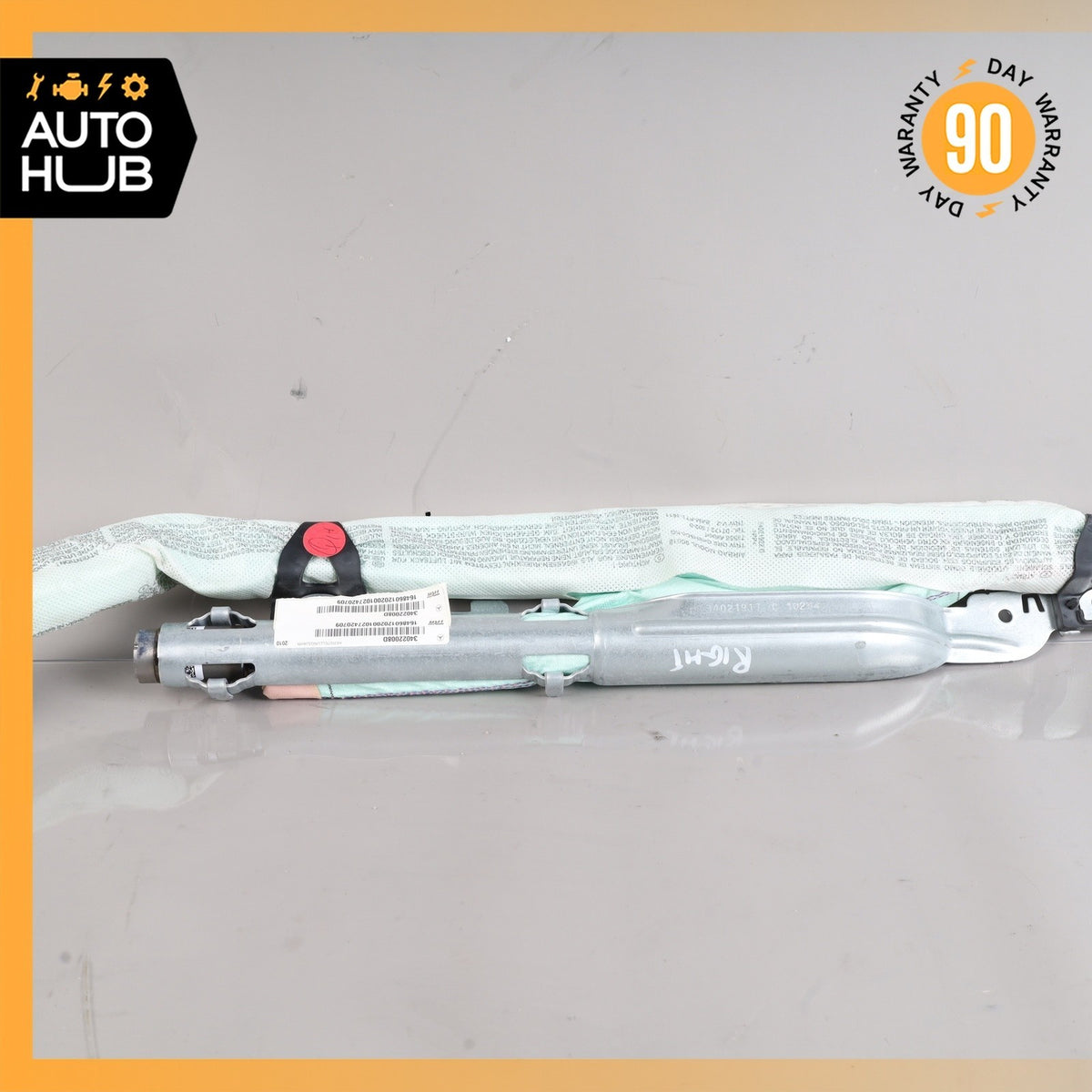 06-11 Mercedes W164 ML550 ML350 Roof Curtain Air Bag Right Side OEM - photo 7