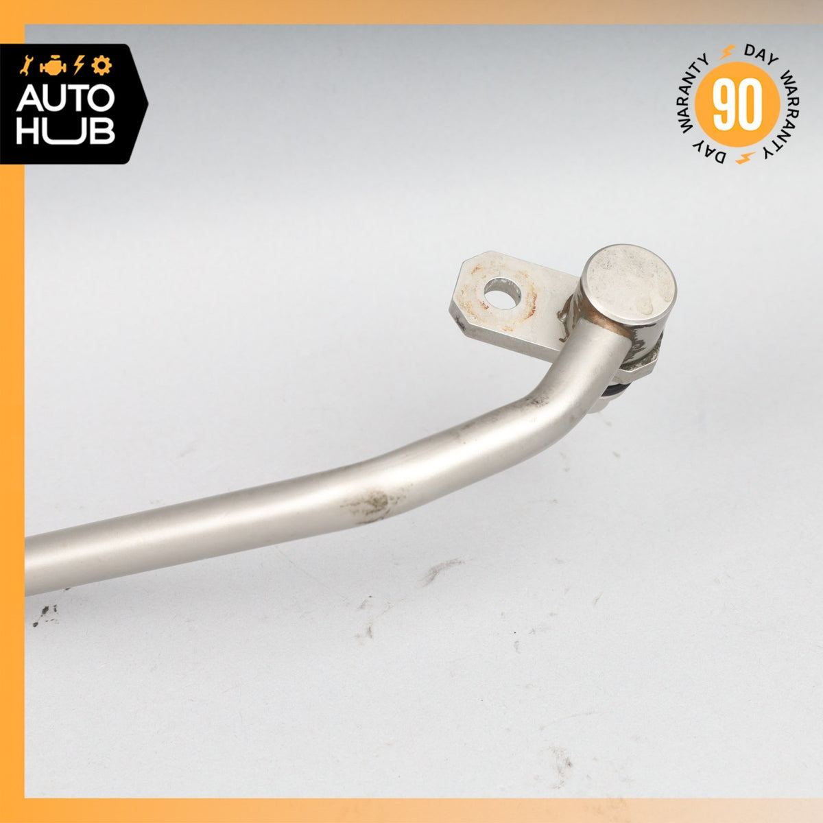 03-13 Bentley Continental GT GTC Lower Front Diff Oil Cooler Line 3W0317811 OEM - photo 7