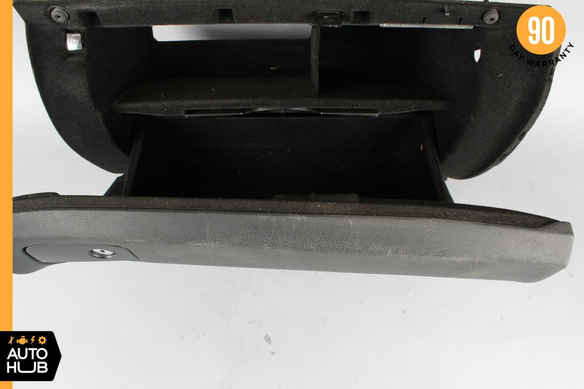 06-10 Mercedes W251 R350 R500 Dashboard Glove Box Storage Compartment Black OEM - photo 10
