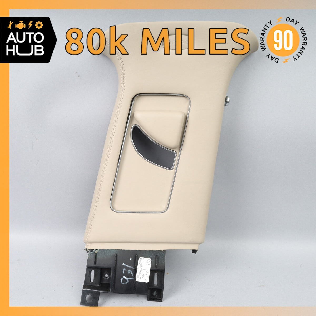 Bentley Continental Flying Spur Right Side Upper B-Pillar Cover Trim OEM 80k - photo 1