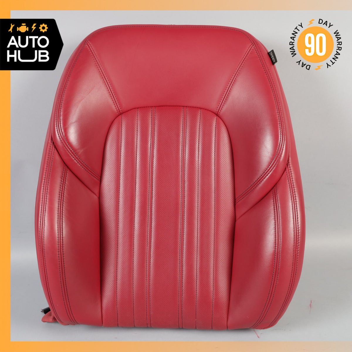 17-22 Maserati Levante S M161 Front Left Top Upper Seat Cushion Red OEM 26k - photo 2