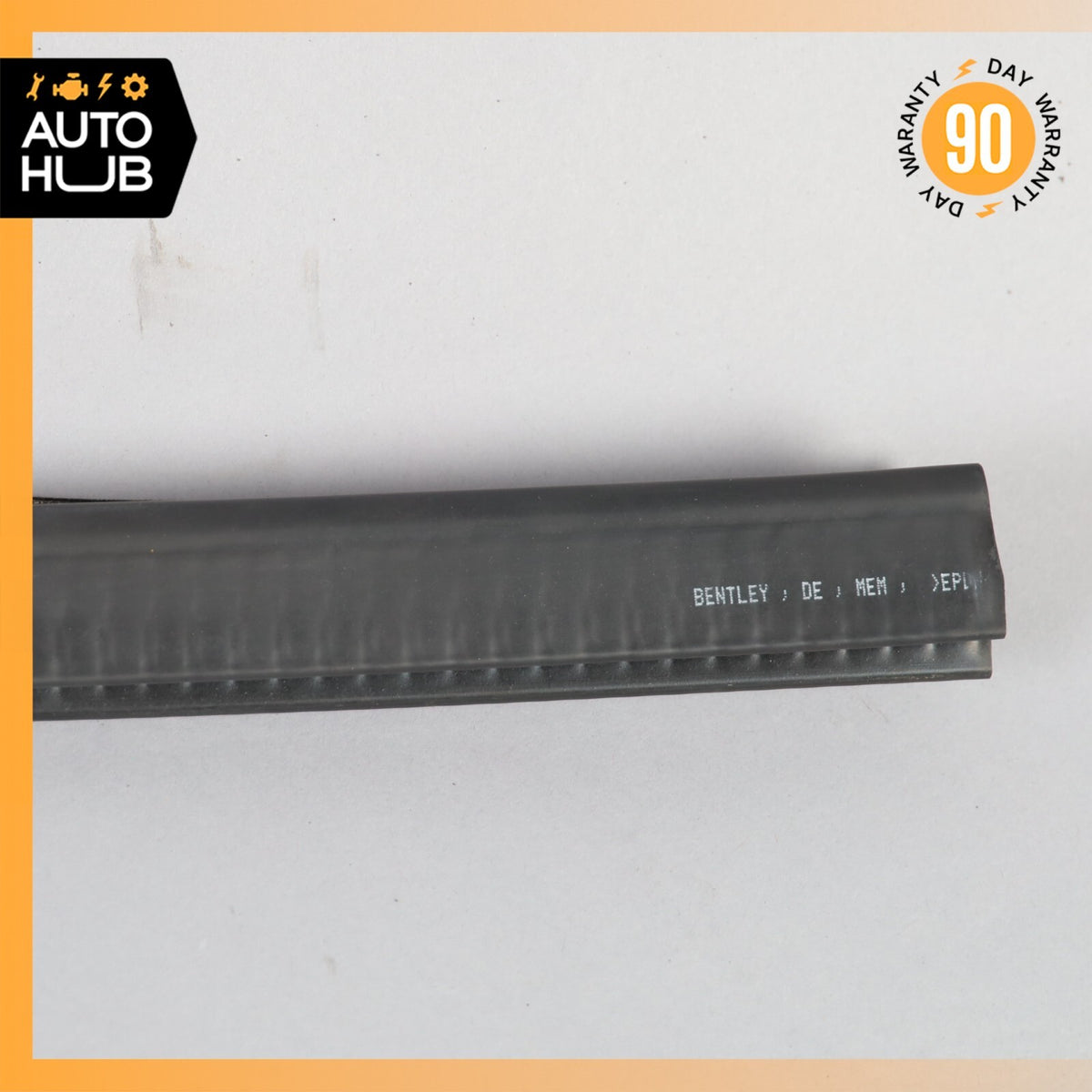 Bentley Continental GT Front Left Driver Side Door Inner Glass Rubber Seal OEM - photo 8
