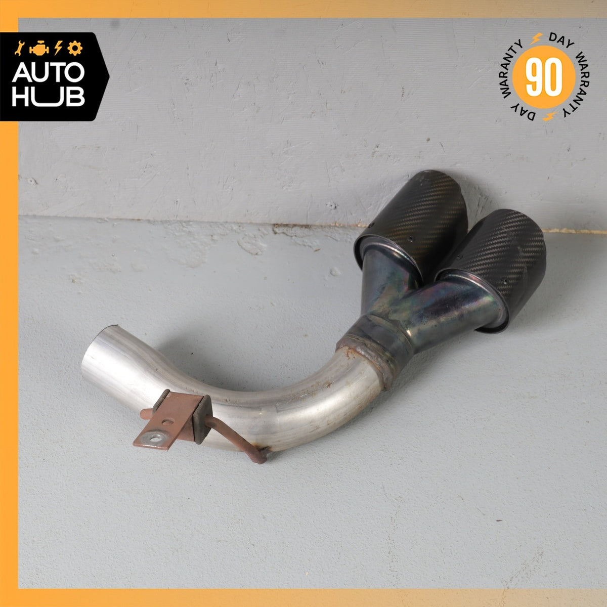 BMW F32 428i 328i Exhaust Pipe Tips Carbon Fiber Aftermarket - photo 10