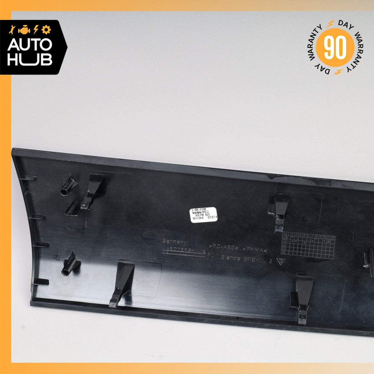 10-16 Porsche Panamera 970 Dashboard Cover Panel Trim Molding Right Piano OEM - photo 6