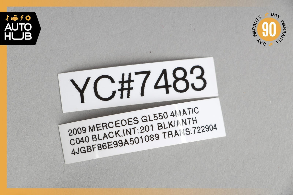 06-12 Mercedes X164 GL550 GL450 3rd Row Seat Folding Power Switch Button OEM - photo 9