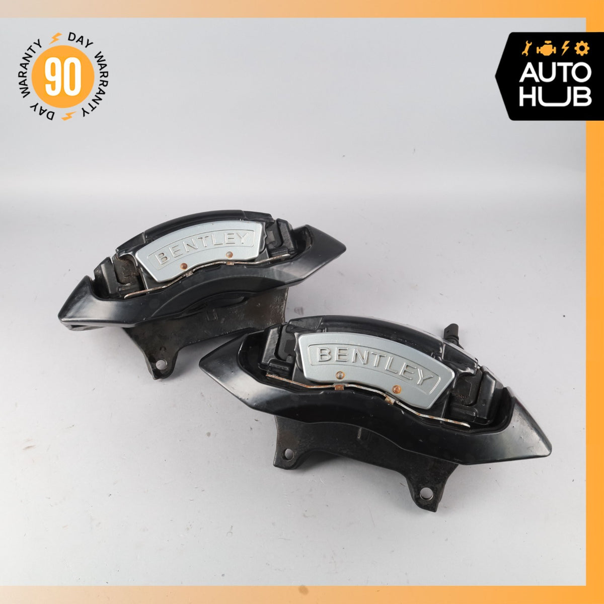 03-13 Bentley Continental Flying Spur Front Brake Calipers Left and Right OEM - photo 2