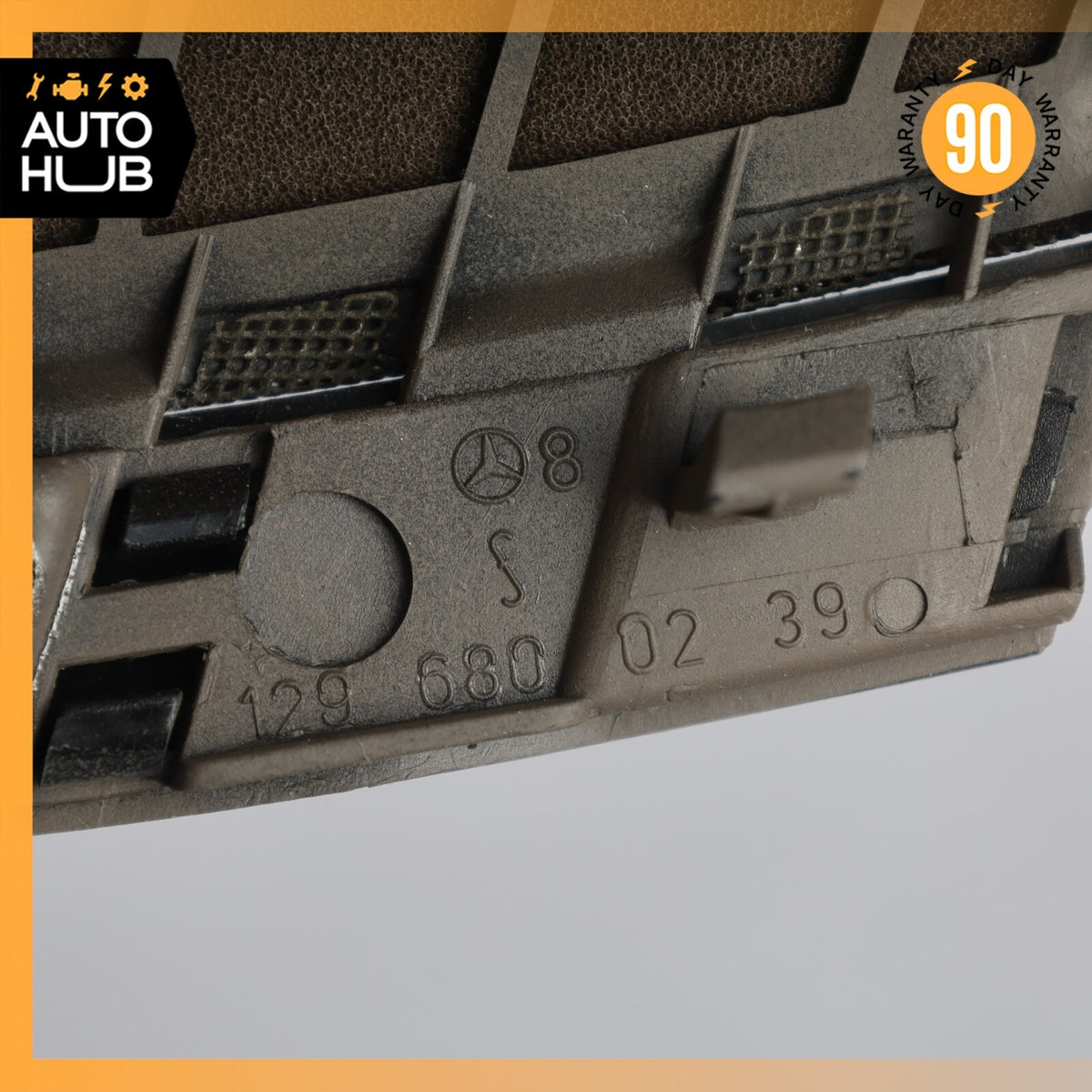 96-02 Mercedes R129 SL320 SL500 Dashboard Dash Speaker Cover Panel Right OEM - photo 11