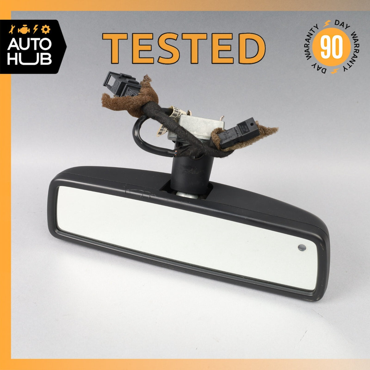 06-18 Bentley Continental Flying Spur Interior Rear View Mirror Black OEM - photo 1