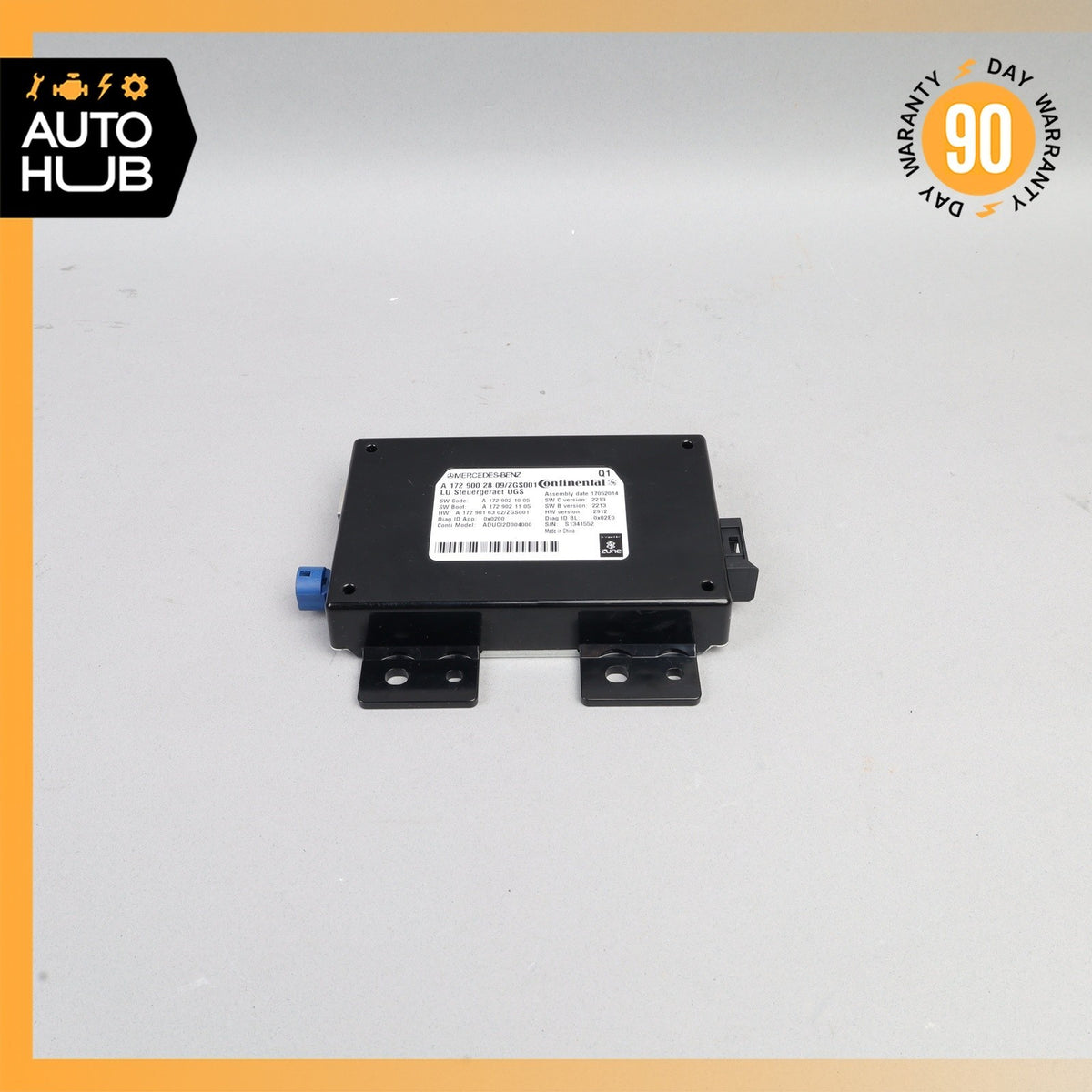 Mercedes W242 B250e E350 C250 GL550 Communication Control Module 1729002809 OEM - photo 4