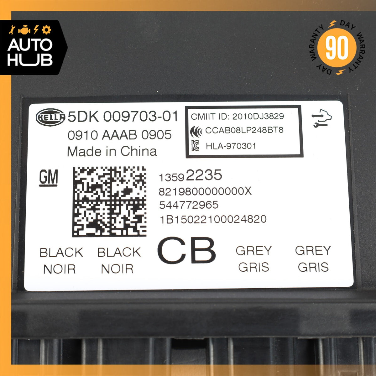 2015 Chevrolet Corvette C7 Z06 Keyless Go Entry Control Module OEM 6k - photo 9