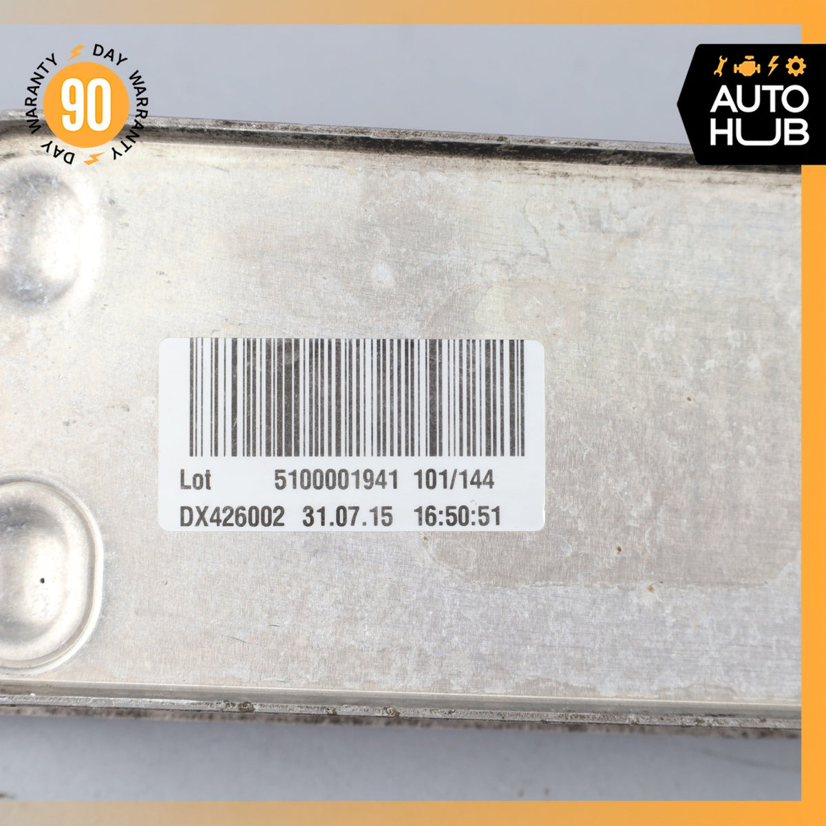 11-19 BMW F15 X5 X6 A/T Automatic Transmission Oil Cooler 17217647315 OEM - photo 12