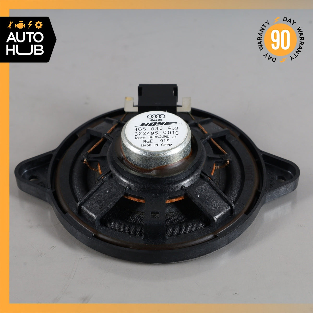 12-18 Audi C7 S6 A6 Bose Rear Deck Speaker OEM 51k - photo 9