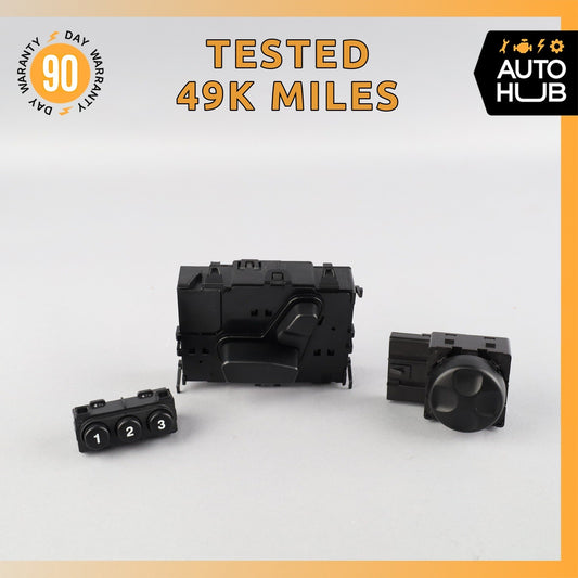 17-26 Alfa Romeo 949 Stelvio Left Side Seat Adjustment Switch Set of 3 OEM 49k - photo 1