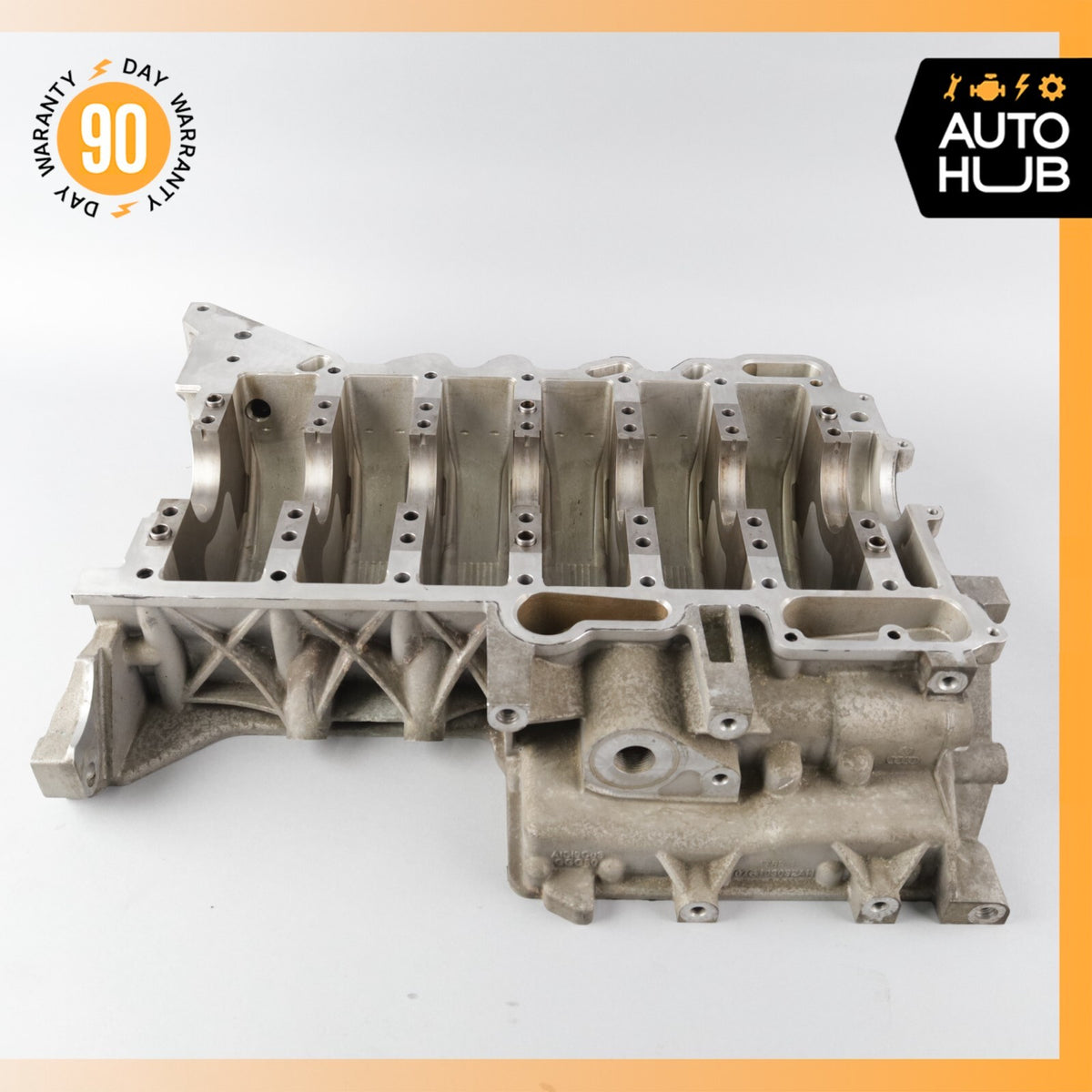 03-13 Bentley Continental Flying Spur GT 6.0L Lower Engine Motor Block OEM 58k - photo 13