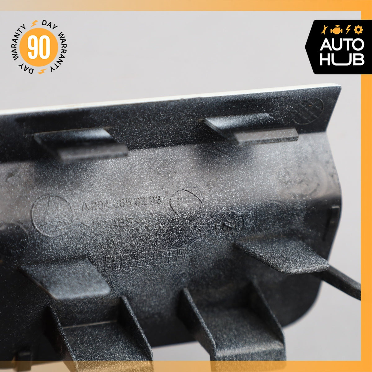 12-14 Mercedes W204 C250 C350 Sport Rear Bumper Tow Hook Hitch Cover Lid OEM - photo 9