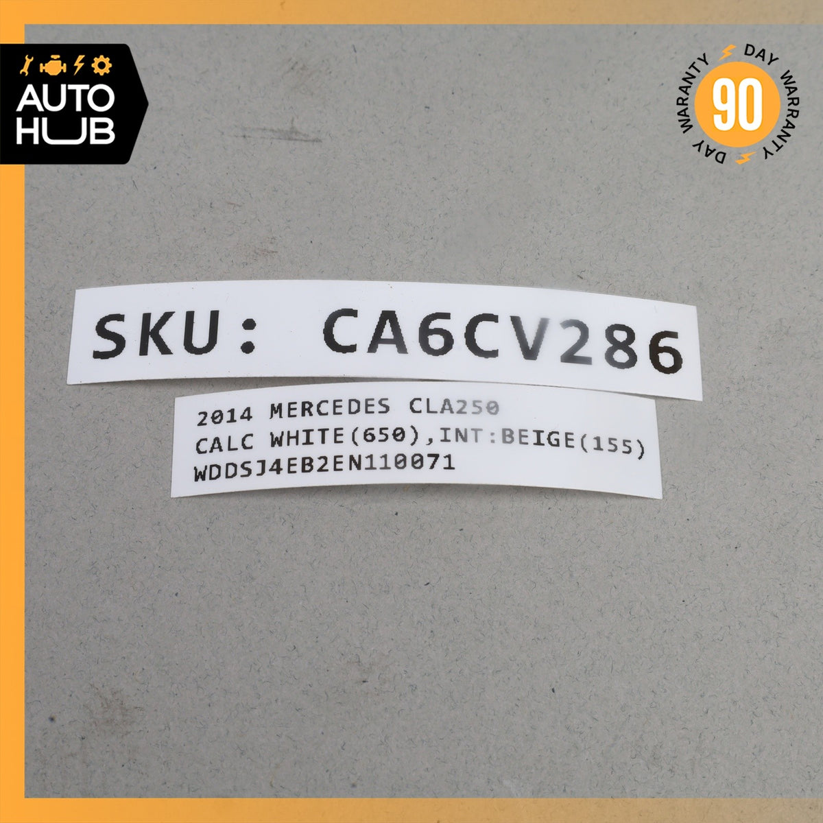 Mercedes W117 CLA250 Left Side Door Upper B Pillar Trim OEM - photo 15