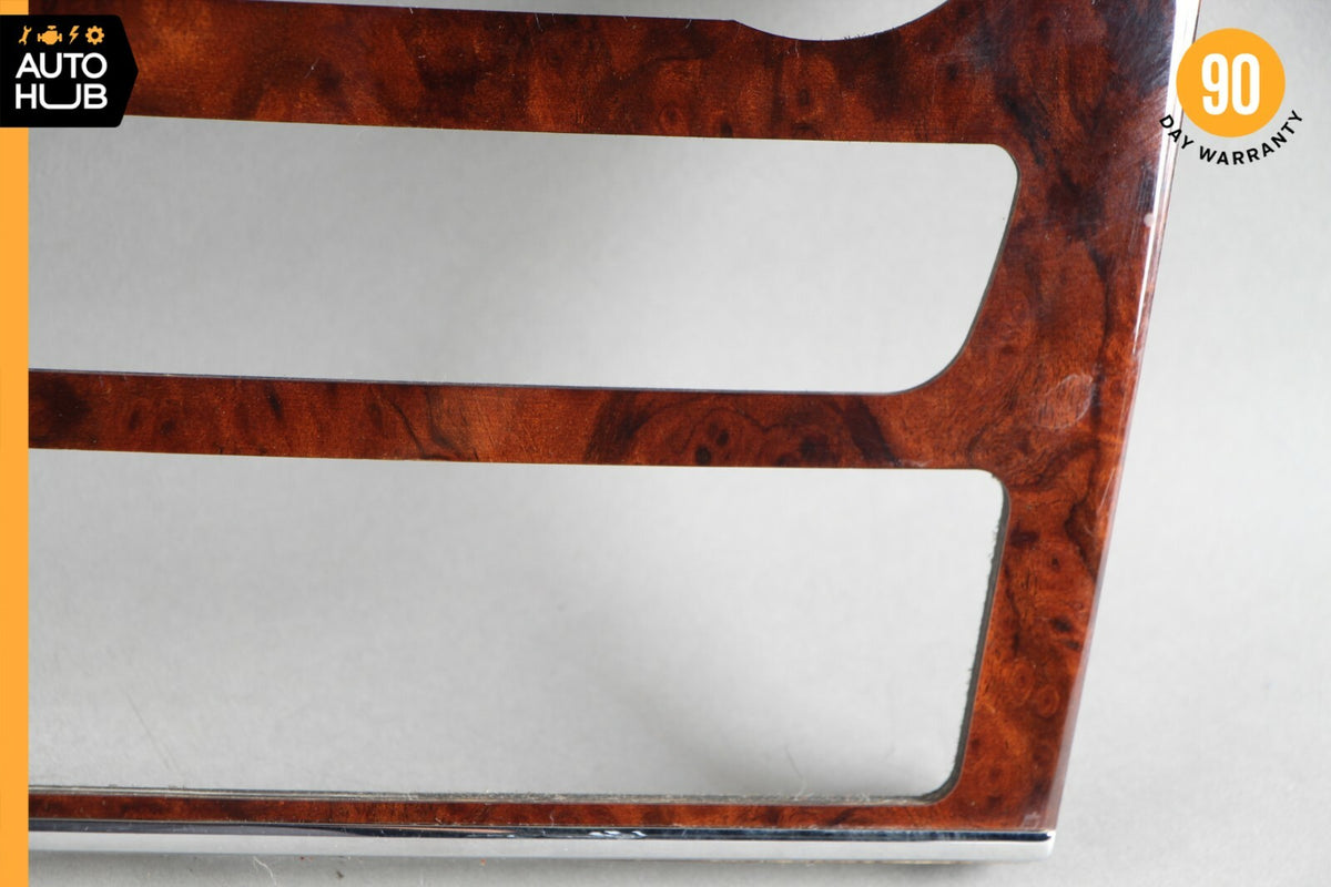 06-12 Mercedes W164 ML550 GL550 ML450 Center Console Control Trim Bezel Wood OEM - photo 4