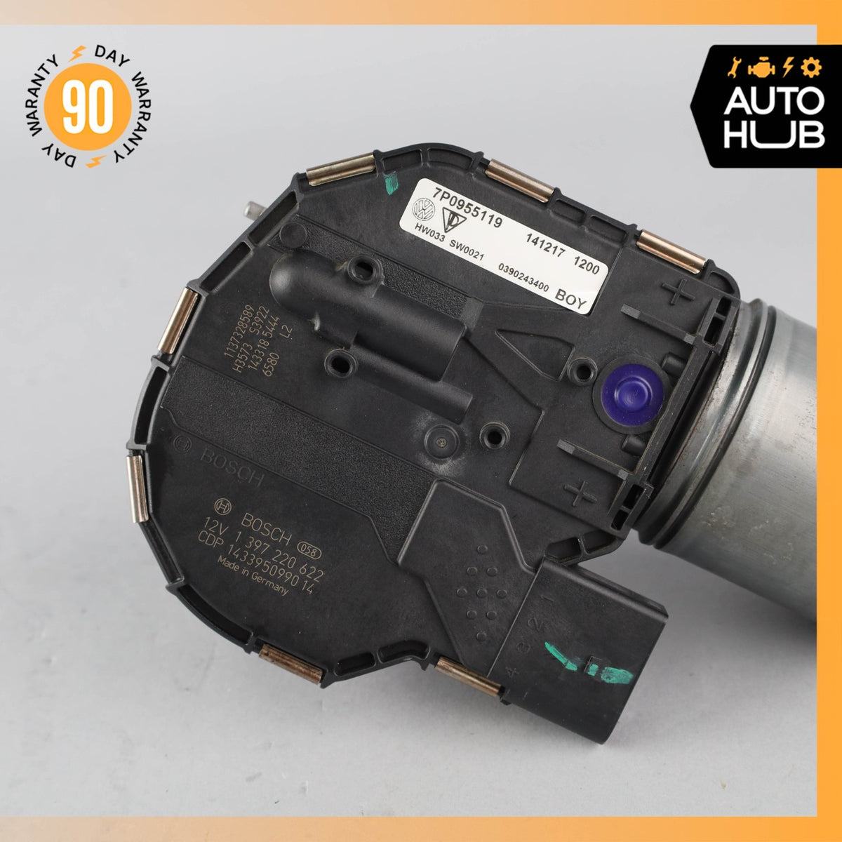 11-18 Porsche Cayenne 958 Windshield Wiper Motor 7P0955119 OEM - photo 3