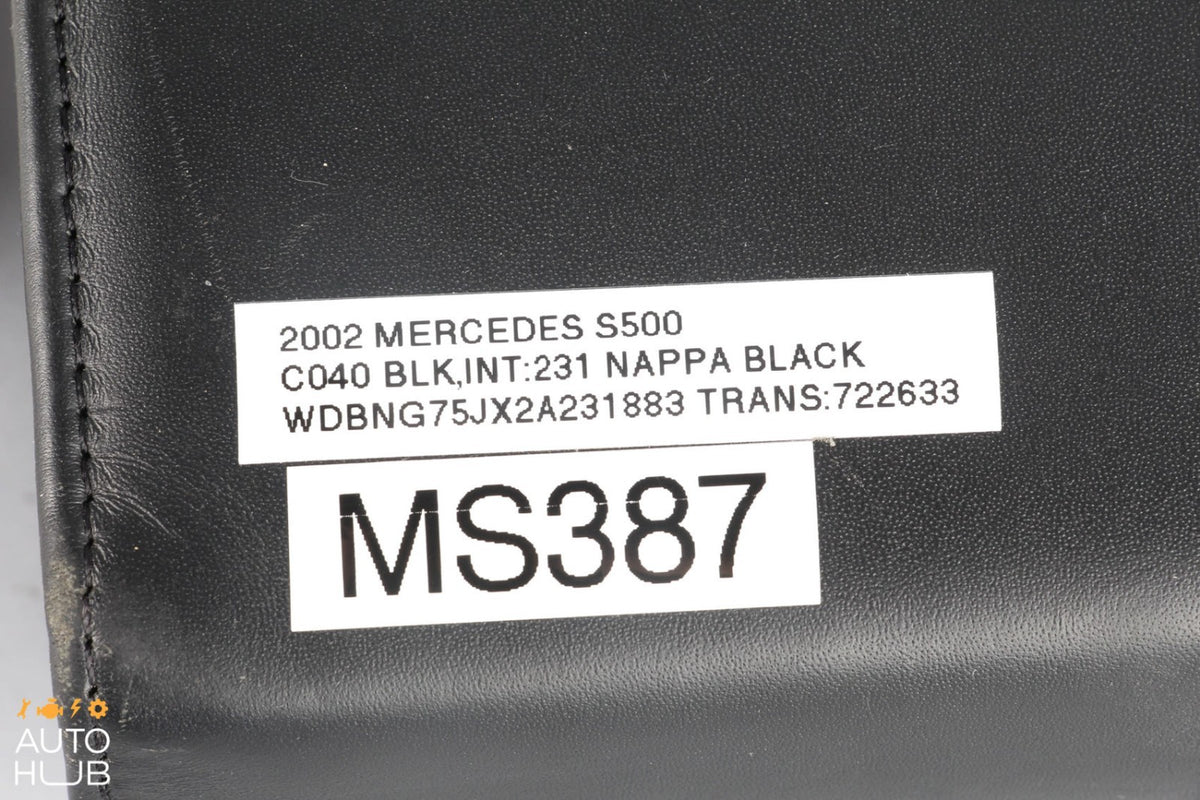 2002 Mercede-Benz W220 S500 Owner's Operator's Manual Book OEM - photo 12