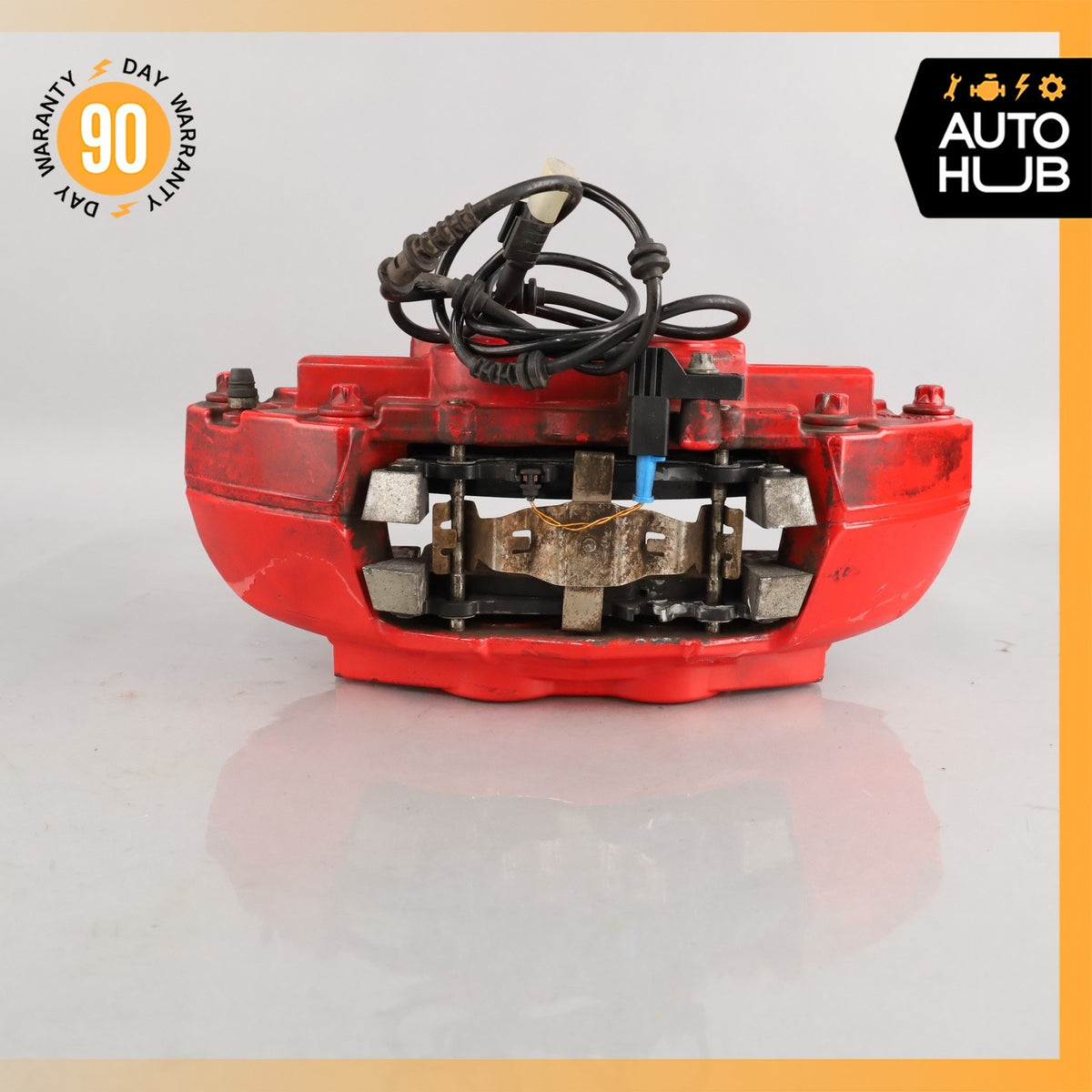 14-19 Mercedes W117 CLA45 GLA45 AMG Front Left & Right Brake Calipers Set OEM - photo 8