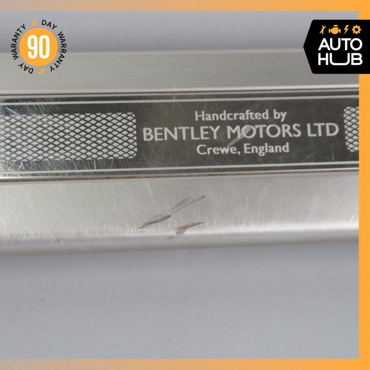 12-18 Bentley Continental GT GTC Left Side Outer Door Step Sill OEM 56k - photo 8