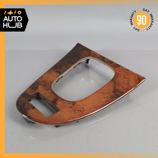 05-09 Mercedes W209 CLK350 CLK500 Center Console Trim Cover Wood OEM - photo 1